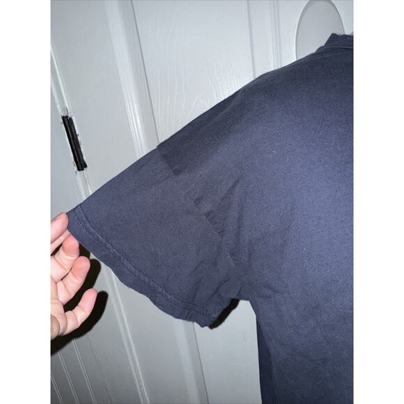 Tuckernuck Pomander Place Women’s Navy Boxy Tee Size S 100% Cotton - Picture 2 of 4